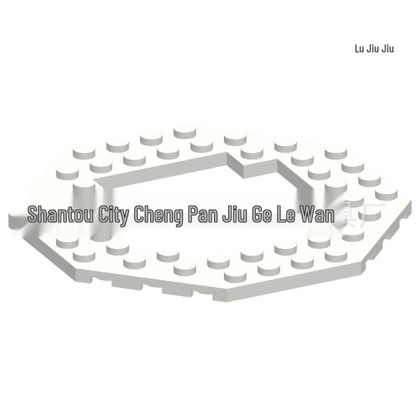 MOC-Compatible 10x10 Octagon 6063 Building Blocks - 29159 Hollow Plate (50G Min. Order)