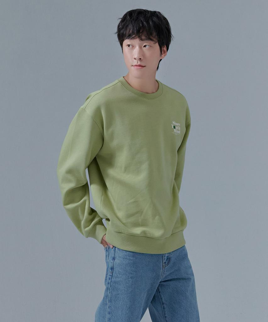 CHASECULT Unisex Chest Graphic Fleece Sweatshirt-Cfzu5106C0H