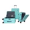 20-inch Front-Opening Trolley Suitcase with Universal Wheels and Password Lock