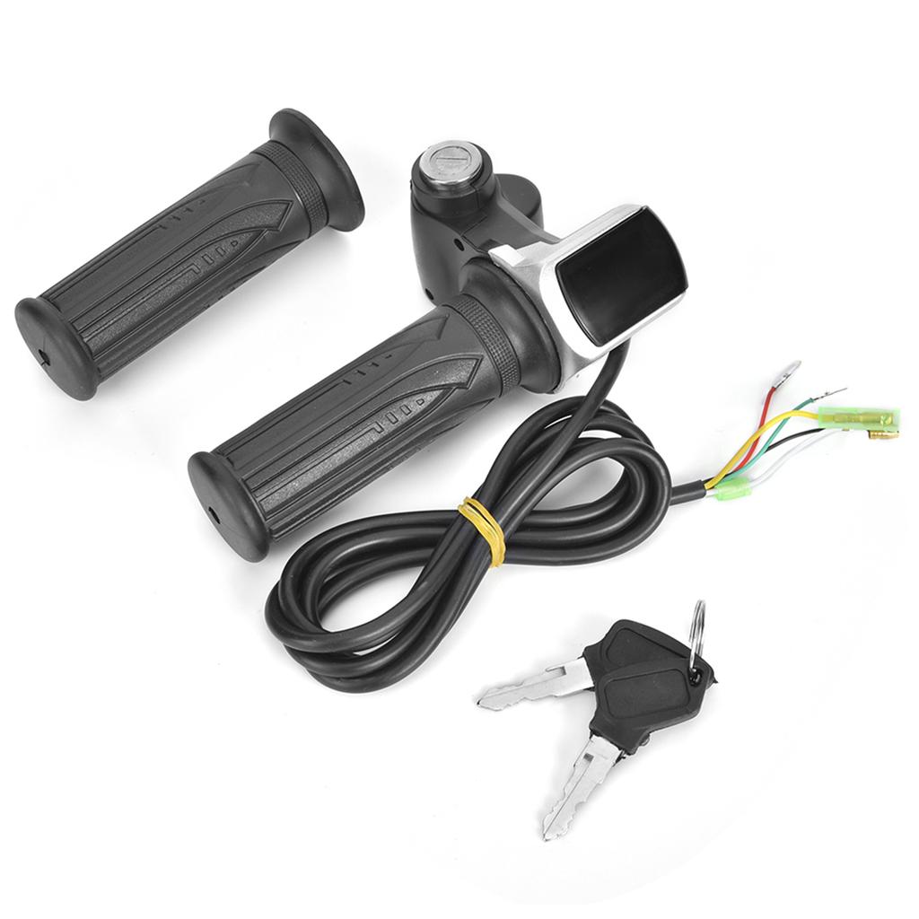 Throttle Handle Waterproof Electric Bicycle Speed Reverse Handlebar for Scooter