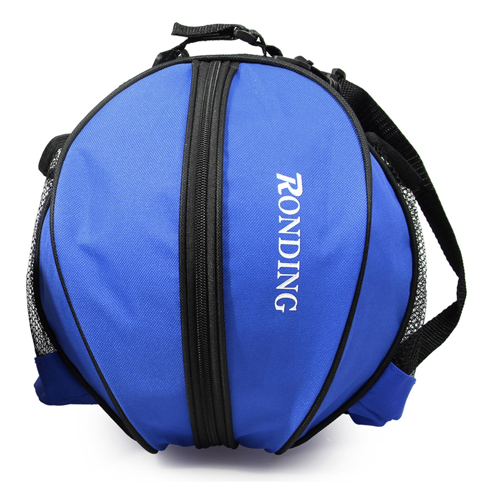 

Sports Ball Round Bag Basketball Shoulder Bag Soccer Ball Football Volleyball Carrying Bag Travel Bag for Men and Women