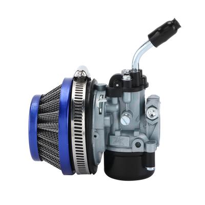 Motorradvergaser mit Luftfilterersatz für 2-Takt-Motoren mit 49 cc, 66 cc, 70 cc, 80 cc