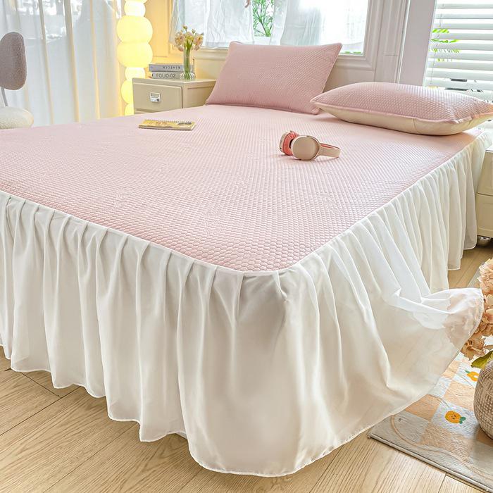 2026 Machine Washable Cooling Mat Set: Instant 3° Drop, Bed Skirt Style, Baby Safe, Black Technology