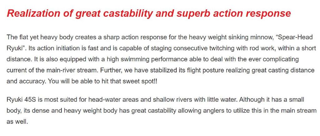 DUO Spearhead Ryuki 45S SW Sinking Lure CBA0189 (9503)