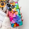 Dragon Koi Fish Landscape Phone Case For Itel A70 A60 A60s Cover Soft TPU Cartoon Bumper On Itel A27 A25 A35 A48 Shockproof Etui