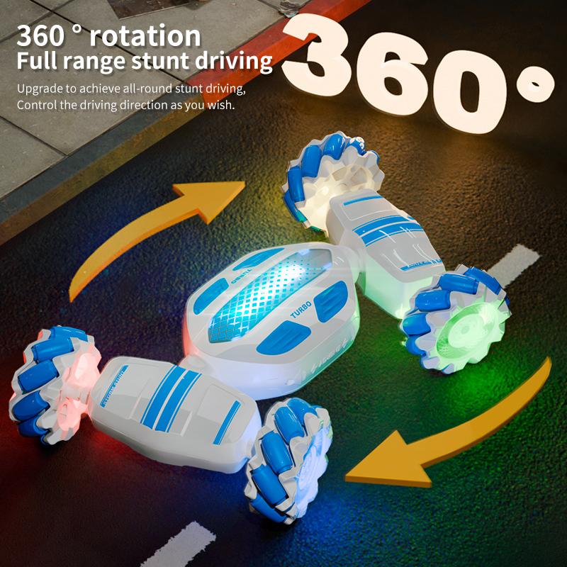 2.4G Rc Stunt Gesture Induction Twist Car Remote Control Car Off-road 4WD Drift Racing Car Stunt Transformation Boy Toy Car