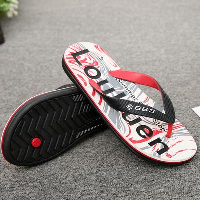 New Non-slip Flip-flops Men's Casual Sandals Pinch Rubber Slippers Men's Summer Beach Sandals