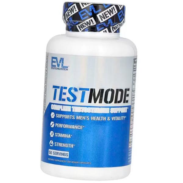 Comprehensive Test Booster, TestMode Complete Testosterone Support, Evlution Nutrition  100 Vegcaps (08385006)