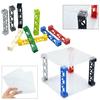 Compatible 95347 Pillars Bricks Lattice Tower 2X2X10 Support Baseplate Bridge Girder Bracket Building Block Part Column Toys