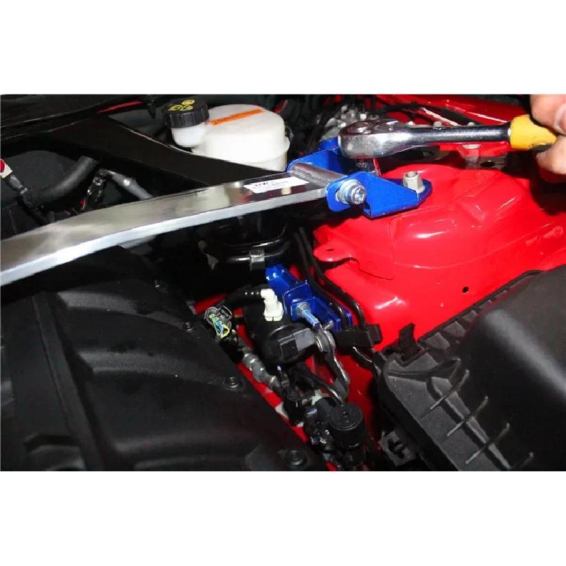 Front Upper Stabilizer Strut Bar For Ford Mustang Mk6 2.3L EcoBoost 5.0L V8 2015-2022 Engine STB Strut Tower Brace Suspension