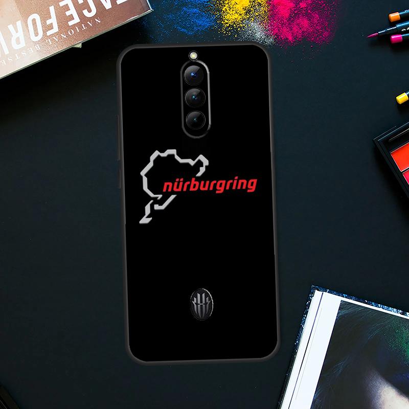 Nurburgring F1 Circuit Case For ZTE Nubia Red Magic 9 8 8S Pro Plus RedMagic 6S 7S Pro 6 7 Pro 5S 6R 5G Back Cover