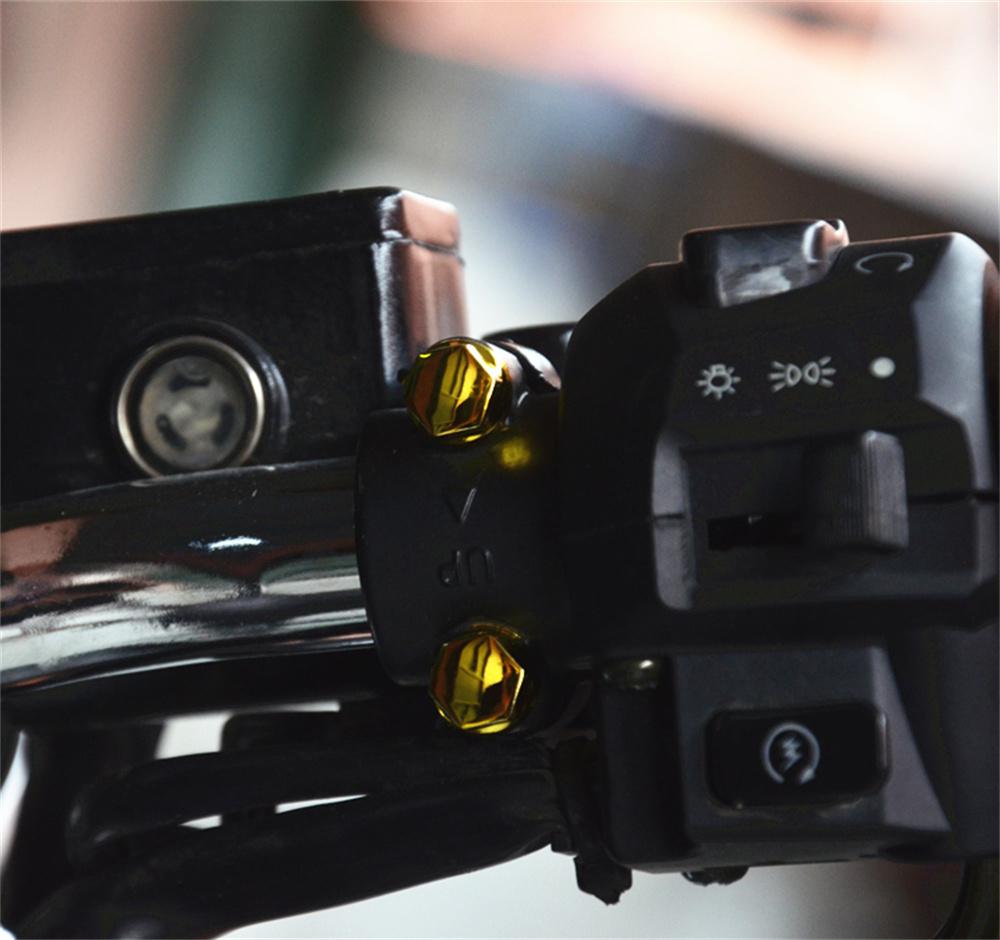 Motorcycle Accessories Decoration Nut Cover for Benelli Trk 502X Honda Fit Honda Vtx 1300 Kawasaki Ninja 300 Sportster Tdm 900