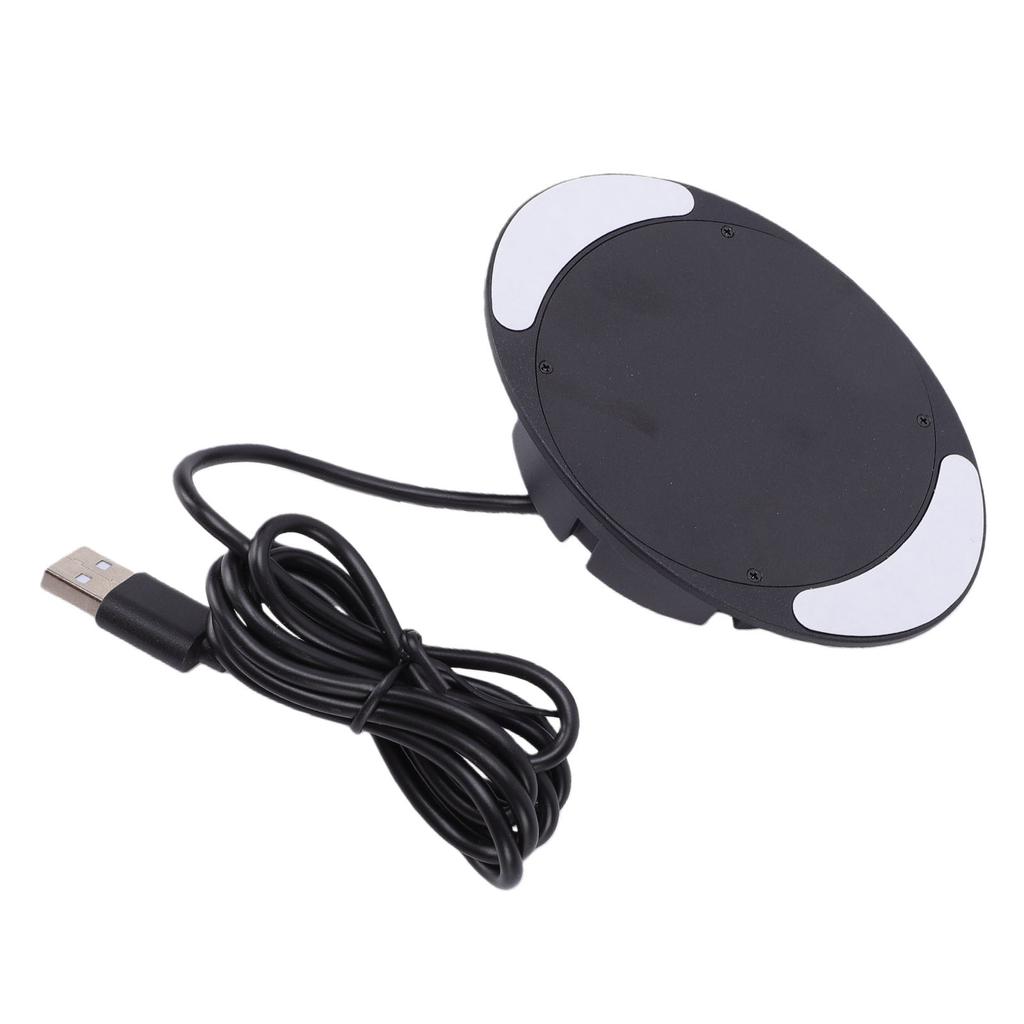 Under Desk Wireless Charger 10W Fast Charging Countertop Phone Charger for Home Table Nightstand Coffee Shops