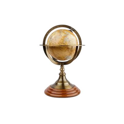 Latón Náutico Esfera Armilar de Sobremesa Globo del Mundo Marino Globo del Mundo Marino - Náutico - Sobremesa - Regalo de Navidad