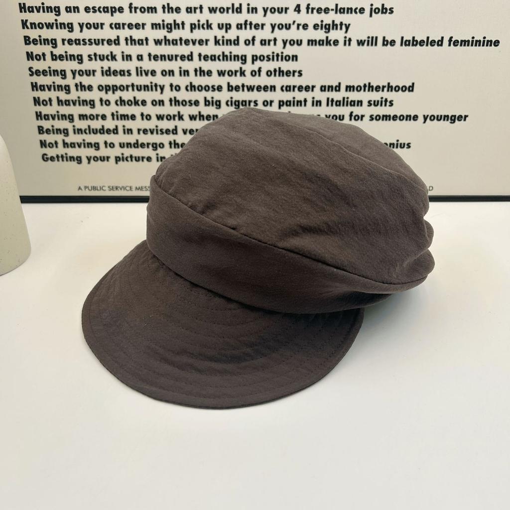 Literature and art Internet celebrity newsboy hat spring and summer casual breathable thin women summer cap painter hat niche