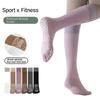 Grip Pilates Socks Anti-slip Sport  Stockings Professional Long Tube Socks  Pilates Training