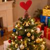 Christmas Red Love Yarn Ornaments Crafts Desktop Christmas Tree Holiday Decorations
