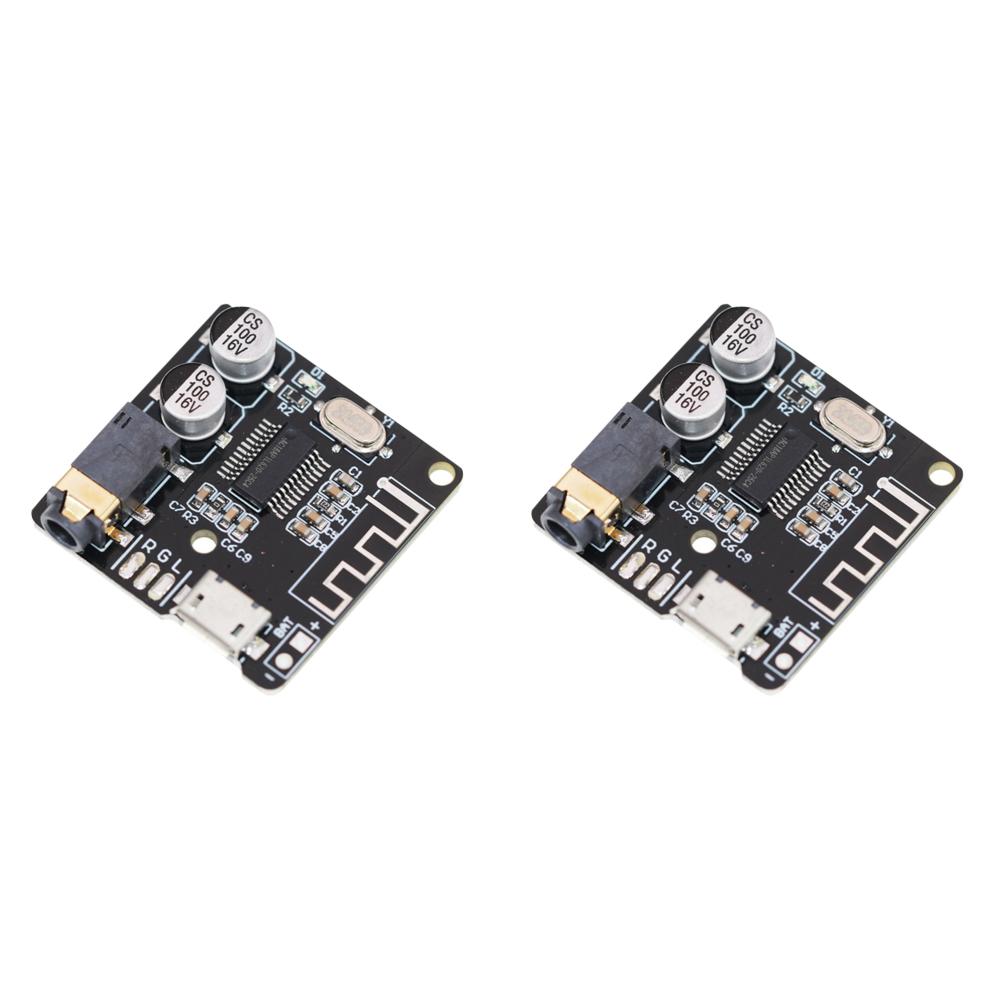 

Bluetooth-сумісний 5,0 бездротовий стерео модуль постійного струму 3,7-5 В для DIY (Шварц)
