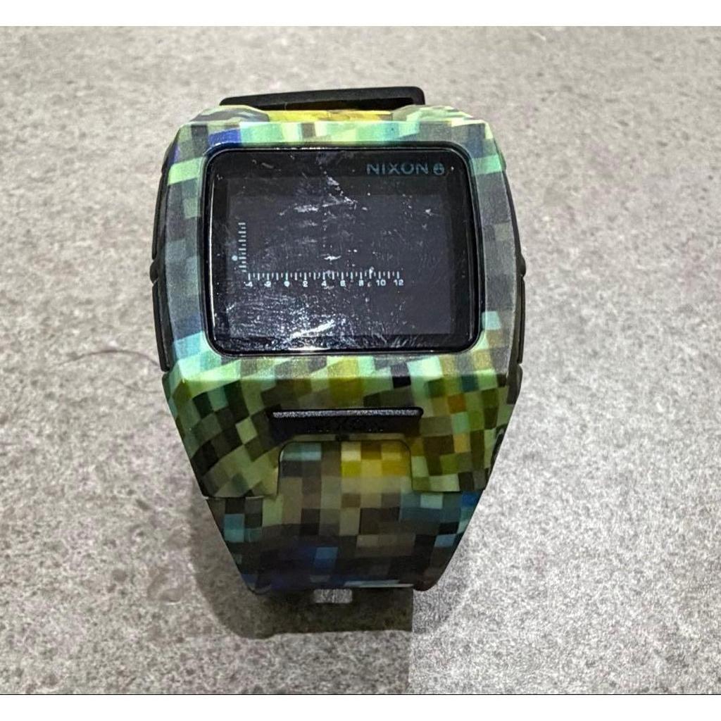 Used NIXON Digital watch rare pattern THE LODOWN 