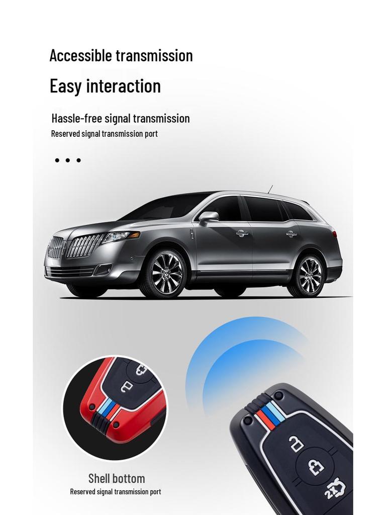 Lincoln Key Case for Corsair, Navigator, Aviator, and Mainland Models