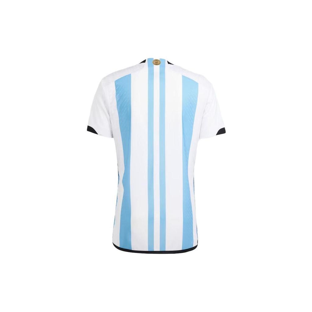 Adidas Casual Breathable Round Neck Pullover Short Sleeve T-Shirt Men Tops Blue IB3593