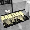 Groove Metal Band P-Pantera Room Mats Anti-slip Absorb Water Long Strip Cushion Bedroon Mat Household Carpets