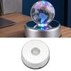 7 LED Display Turntable Base 7 Colorful Light Rotating   Display Stand for  s Glass Art