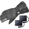 KOMINE Motorcycle Gloves Electric Heat Gloves Cassius Large 06-8045 GK-8045 - Set, Black,