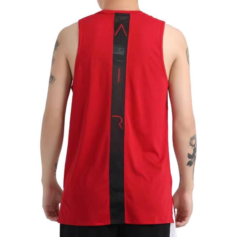 Jordan Basketball Jersey Men's Red CZ7851-687