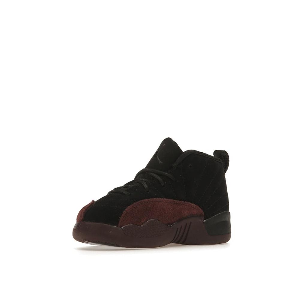 A Ma Maniére x Air Jordan 12 Retro SP TD Black Baby Sneakers Burgundy-Crush FB2687-001