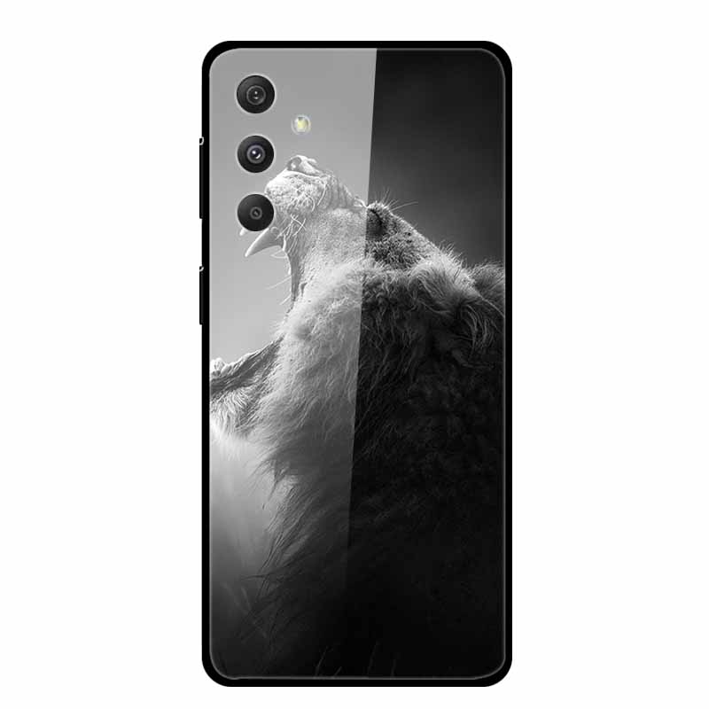 Tempered Glass Case For Samsung Galaxy S24 Plus Case Hard Glass Back Cover Soft Bumper For Samsung S24 Plus Phone Case S24Plus