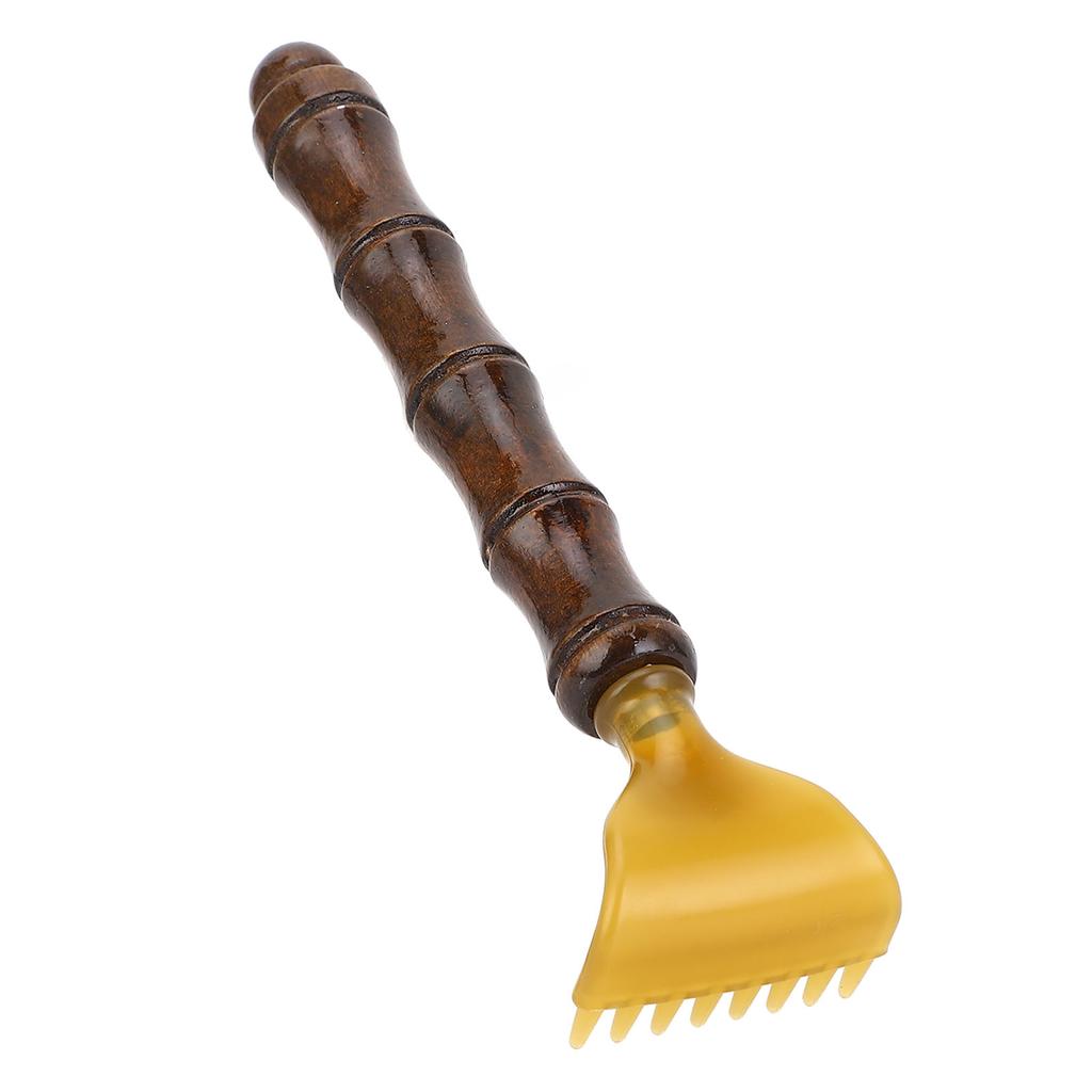Portable Extendable Back Scratcher Ergonomic Handle Wood Telescoping Back Scratcher for Travel Work