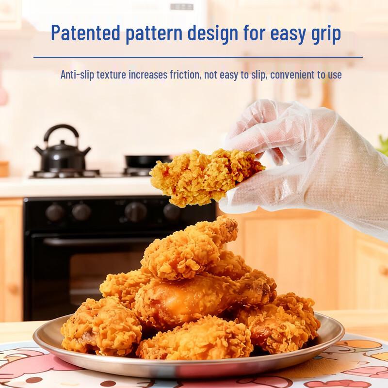 Inco Healthcare Disposable Food Contact PE Gloves