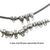 Mixed 120 Tibetan Silver Alloy Jewelry Connectors: Three-Way Spacer Beads for Bracelets, Necklaces, Pendants, and Rings