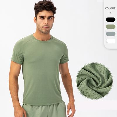 Sports T Shirts Men's Running Quick Dry Casual Short Sleeve Breathable Gym Fitness Tops Cycling Fitness Shirts