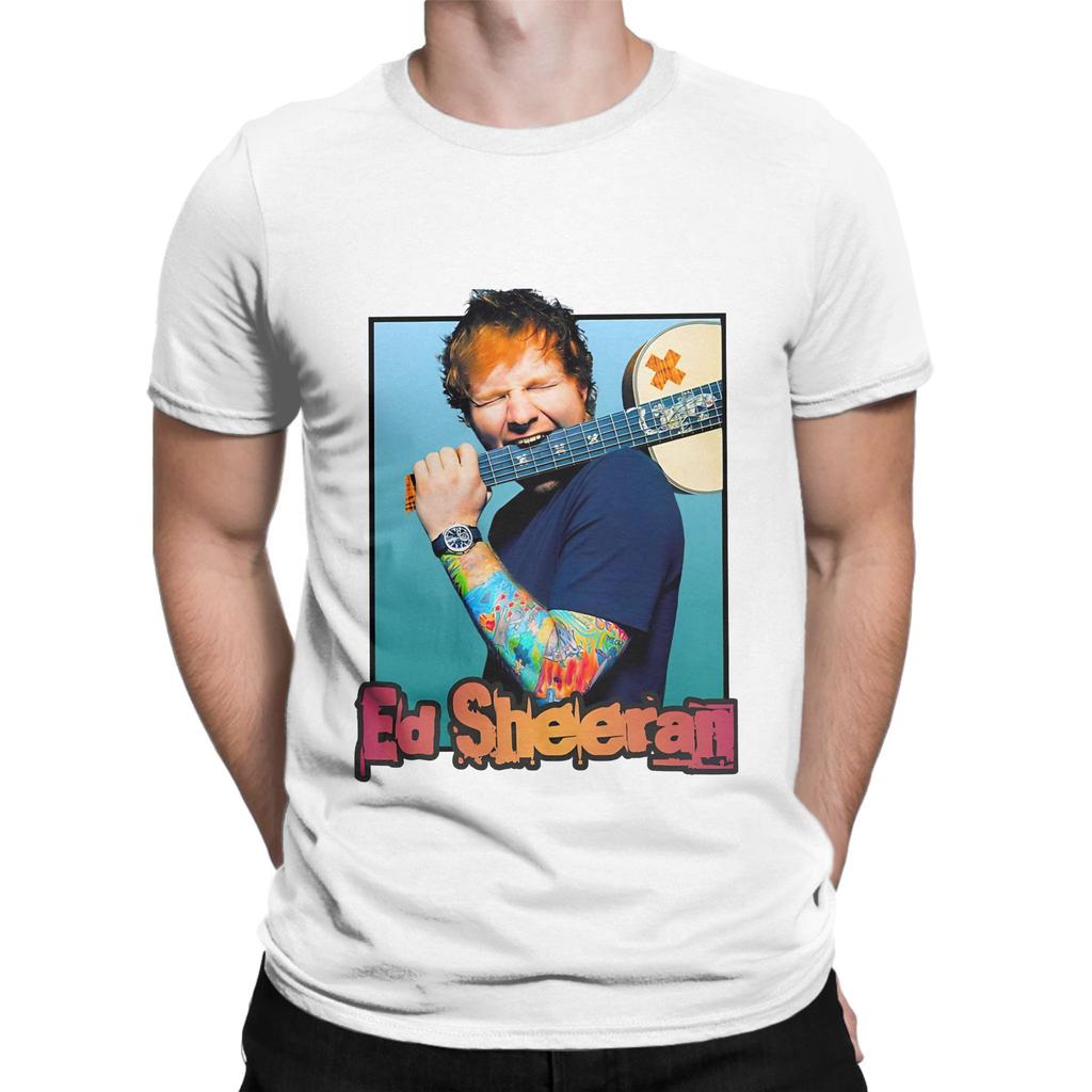 Sheerios Mathematics Tour Tribute Funny 100 Cotton TShirt EEd Sheeran Tops Tees For Unisex