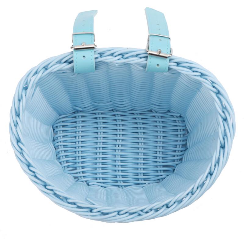 Rattan Woven Kids Bicycle Basket