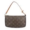 LOUIS VUITTON Pochette Accessoires Handbag Monogram canvas Brown Women M51980 Used