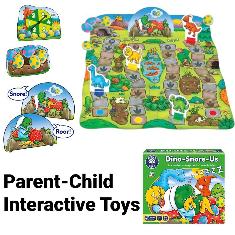 Orchard Toys Dinozaur Chrapanie Rozbijanie Planszowa Gra Edukacyjna dla Dzieci