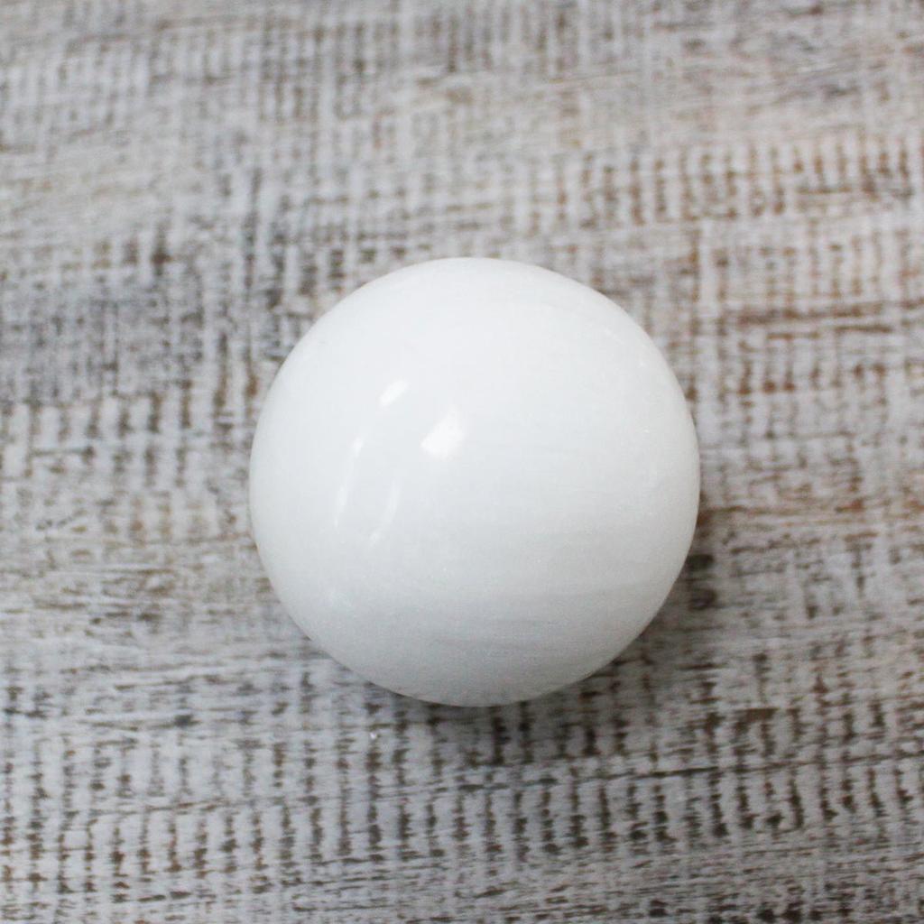 Selenite Crystal Sphere 5-6 Cm