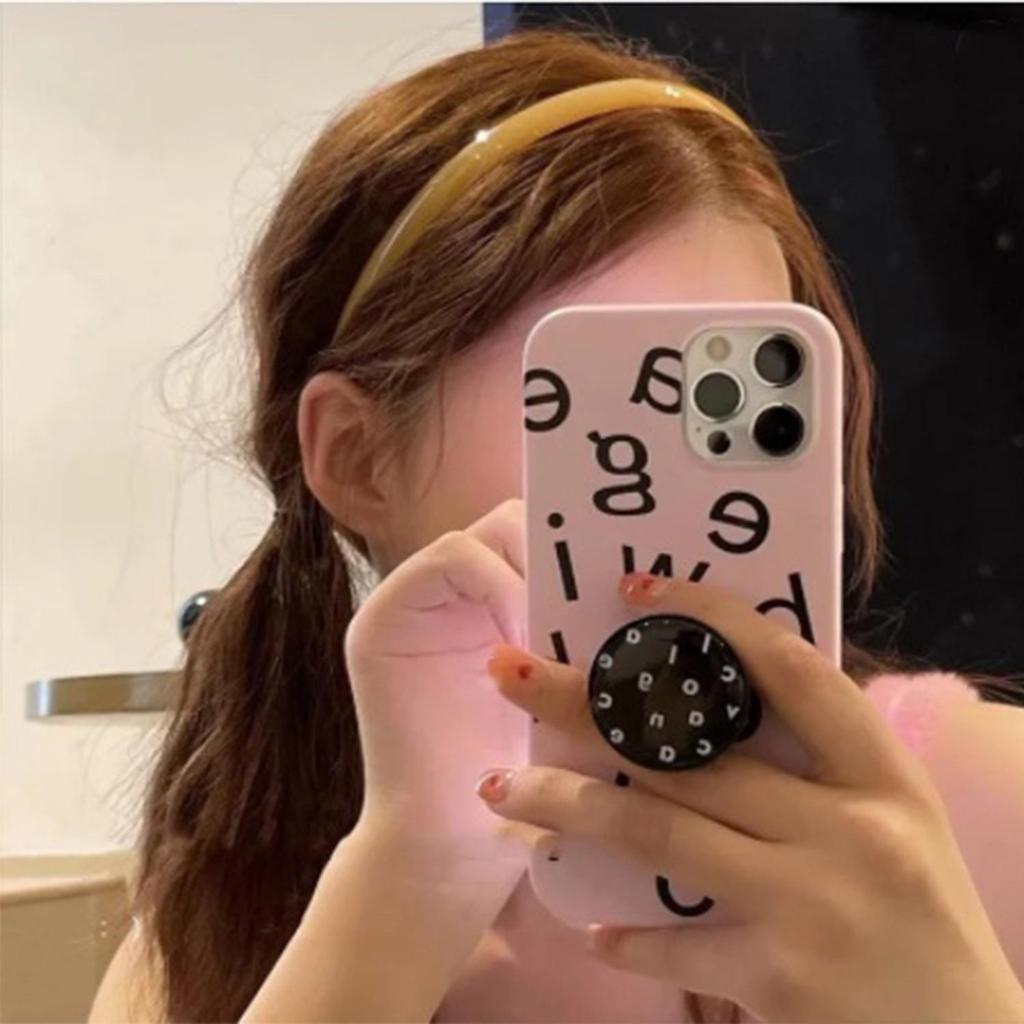 Plastic Translucent Hair Head Hoop Band Sport Headband Women Hairband Non-slip Tooth Hair Bands Headwear Hair Accessories