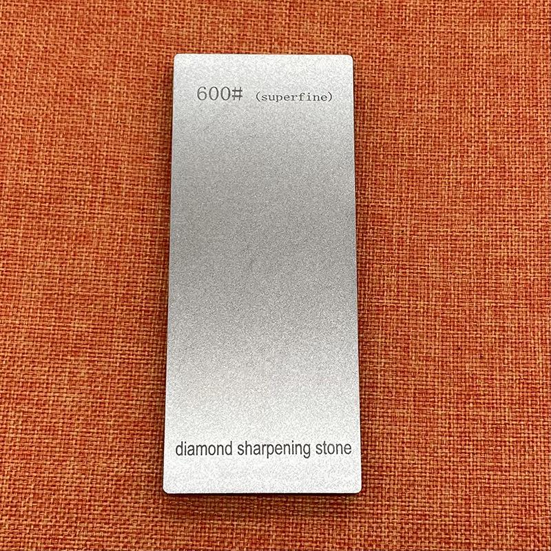 Diamond Whetstone Knife Sharpener with Non-Slip Acrylic Base - Single/Double-Sided.
