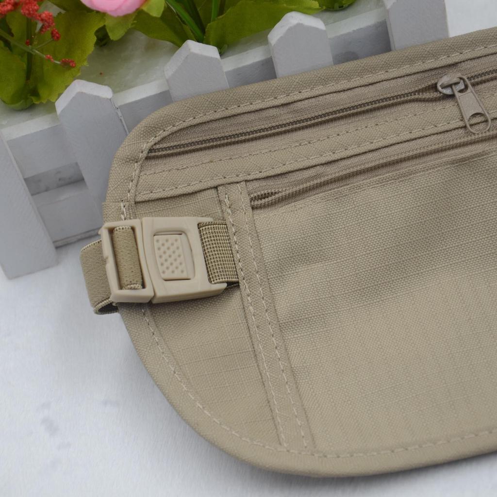 In Stock Korean Style Anti-theft Ultra-thin Waterproof Running Waist Bag