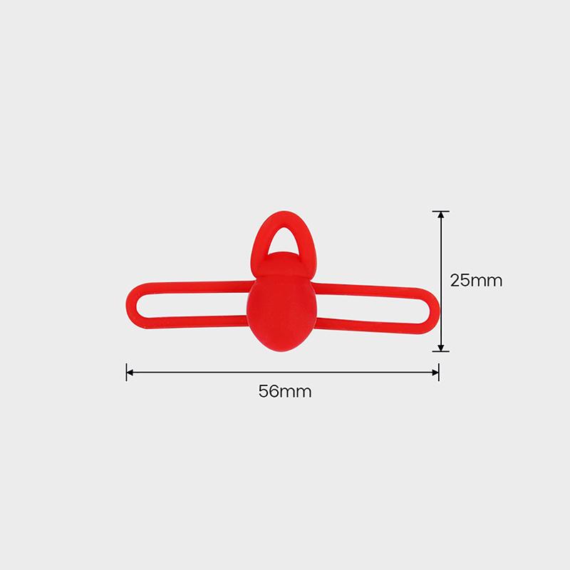 5Pcs Lure Hook Keeper High Elastic Silicone Bait Hook Holder Mini Lure Holder Jig Hooks Safe Keeping For Fishing Rod