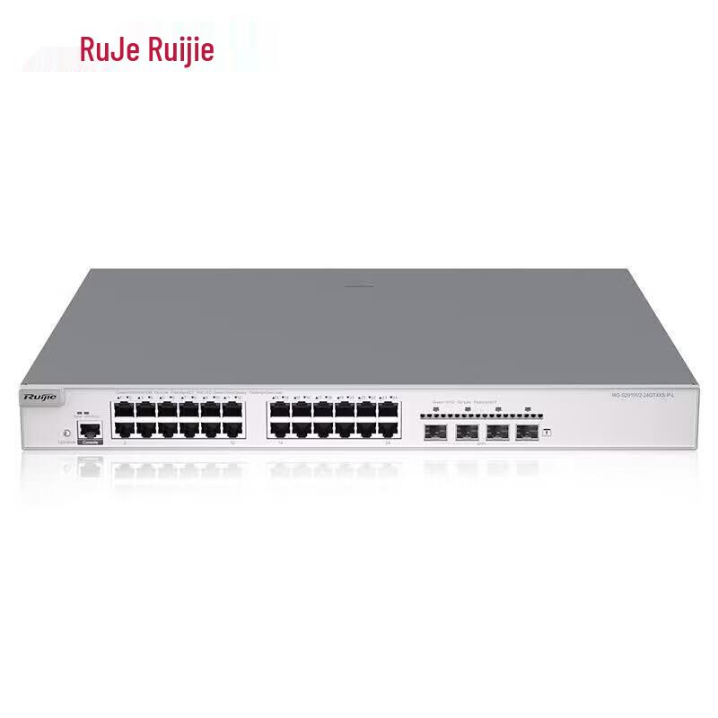 Ruijie RG-S2910-24GT4XS-P-L 24-Port Gigabit POE Managed Access Switch