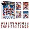 Kinder Weihnachtsgeschenk Adventskalender 2026, Schneemann 24-Tage Countdown-Box mit Acryl-Hängeaktivitäts-Anhängern, Festlicher Baumschmuck, Feiertag für