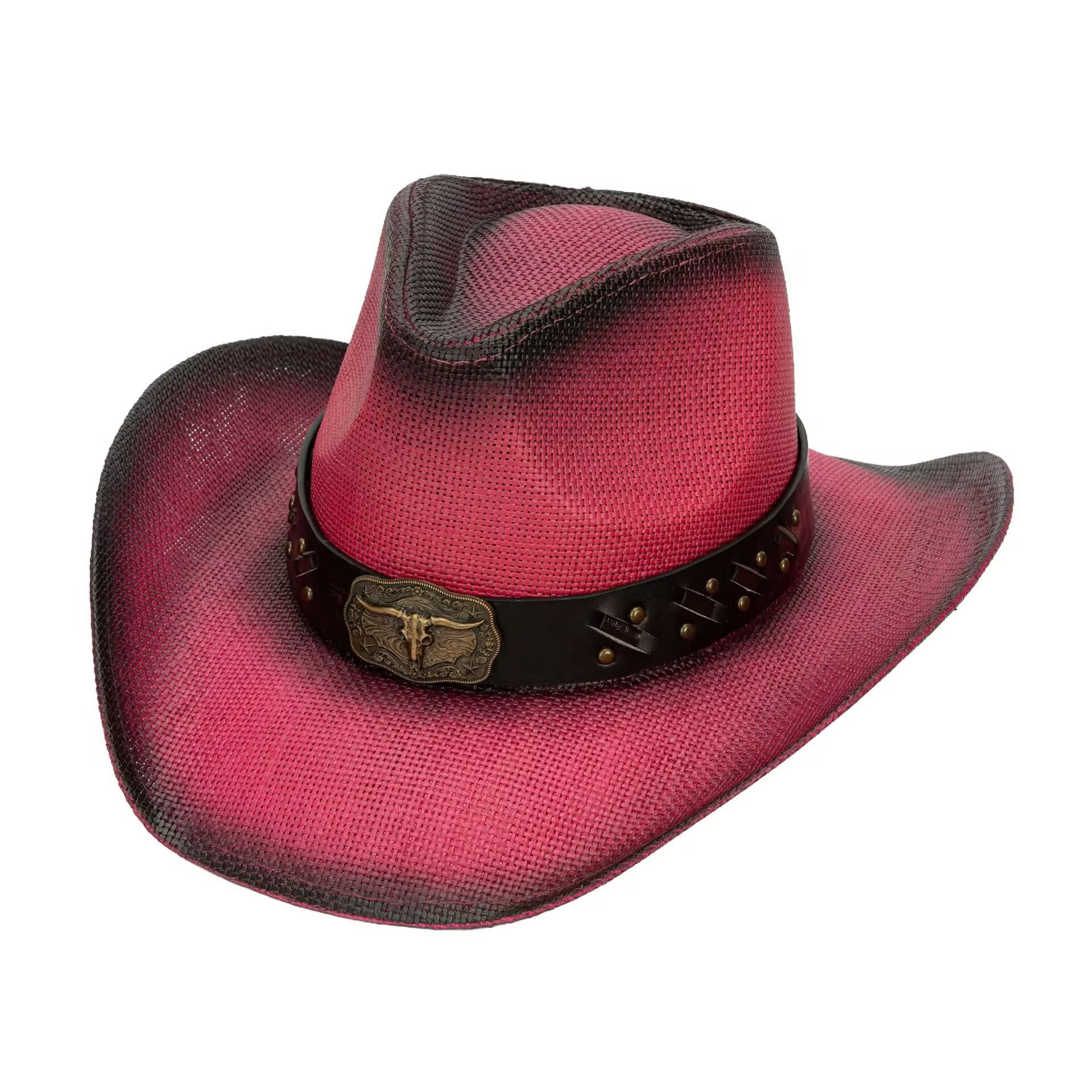 

JYL TS DIY Western Cowboy Hat Unisex Outdoor Casual Curved Brim Hat Denim 1222Mao1373 кобальтовая синь
