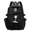 Anime Demon Slayer Ryggsekk Back To Schoolbag for Boy Girl Bookbag for Kid Gaver Menn Dame Reisebag Stor kapasitet ryggsekk