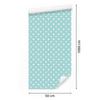 Celadon Dots Wallpaper, Soft Forms for Living Room and Bedroom 50x1000