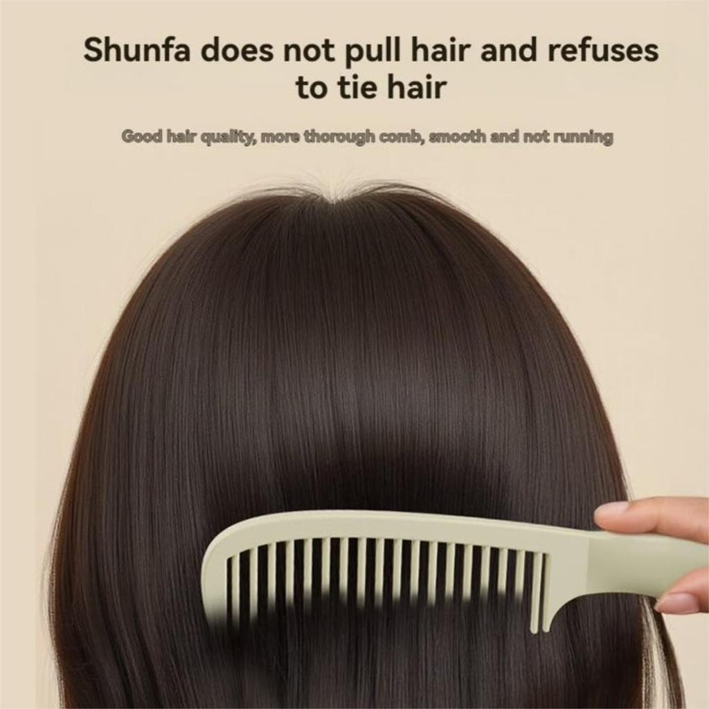 Portable Self-Standing Comb – Tumbler Comb With U-Shaped Teeth Grooves, Gentle Scalp & Hair Care, Comfortable Grip Handle, Easy Storage & Cleaning